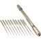 11 Double End Pin Vise Diamond Coated Bead Reamers